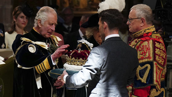 Încoronarea Regelui Charles al III-lea: A primit coroana Edinburghului