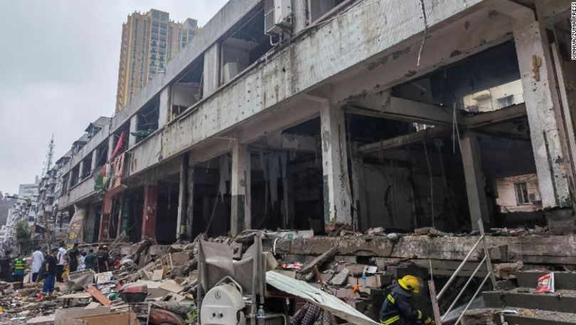 Explozie puternică a unei conducte de gaz din China: 11 oameni au murit