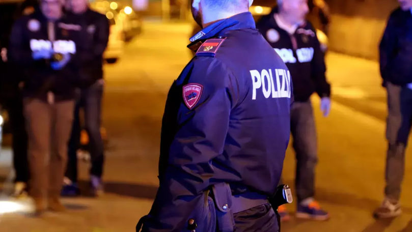 Un român și-a agresat iubita și a atacat un polițist în Italia