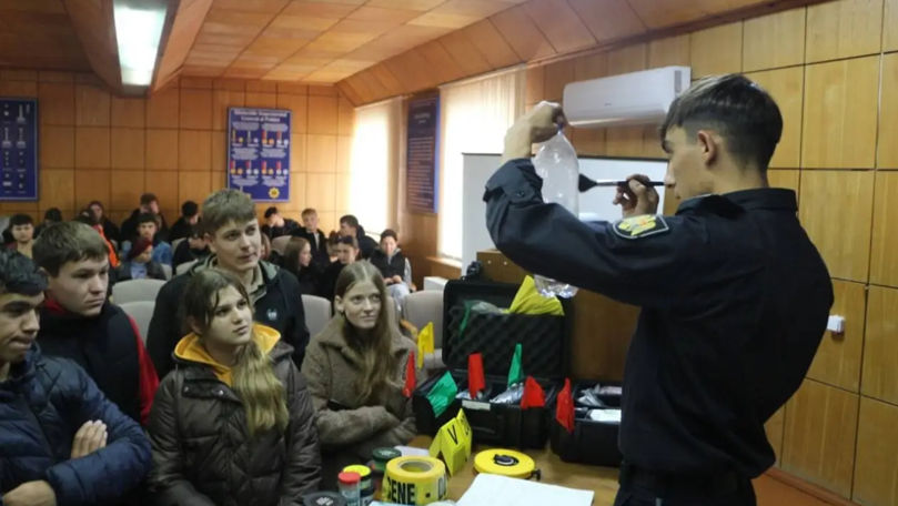 La Inspectoratul de Poliție din Drochia a avut loc Ziua Ușilor Deschise