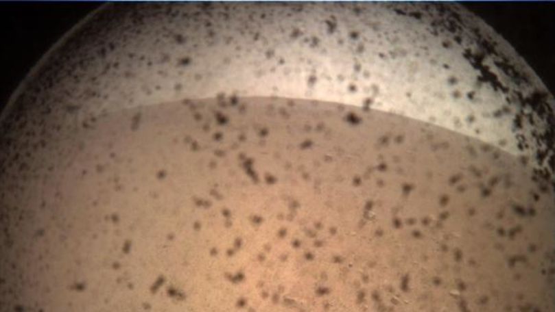 Primele imagini trimise de sonda Insight de pe Marte