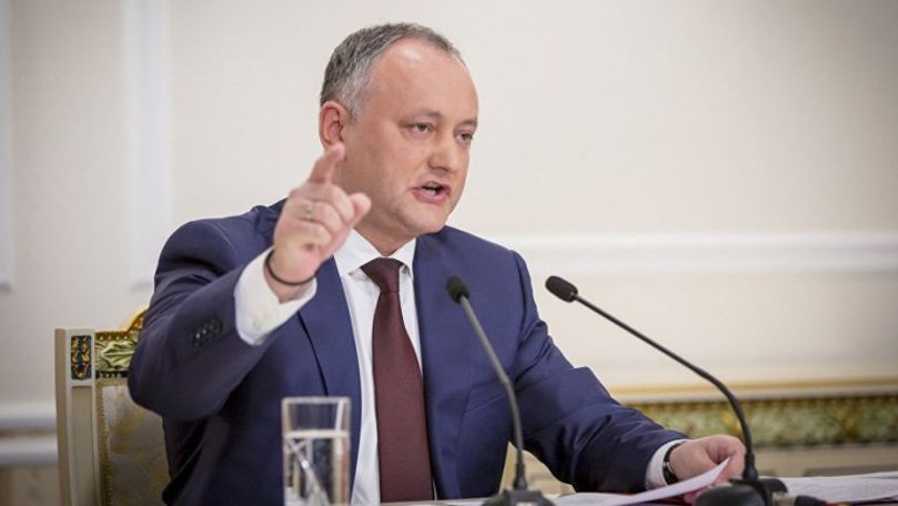Dodon: Anularea alegerilor din Chișinău, un precedent periculos