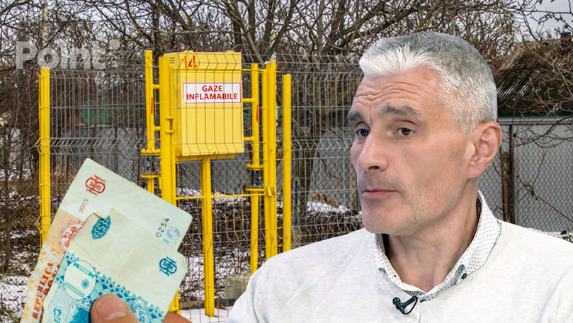 Слусарь: Тариф на газ должен быть 14–15 леев, но мы платим больше.