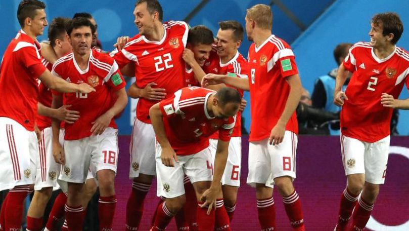 CM 2018: Prima calificată în optimi. Rusia a câștigat meciul cu Egipt