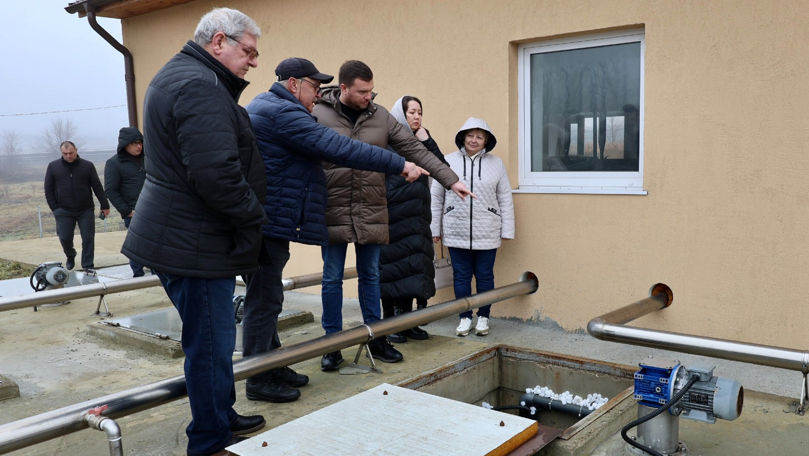 Orhei: Satul Peresecina beneficiază de o nouă stație de epurare