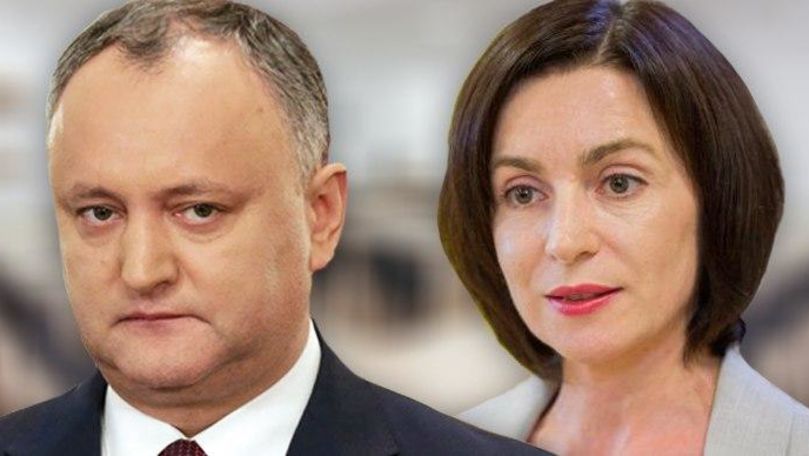 Санду снова пригласила Додона на дебаты. Коллаж: Point.md