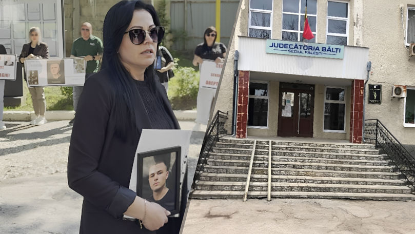 Mama tânărului ucis la Fălești cere dreptate în fața Judecătoriei