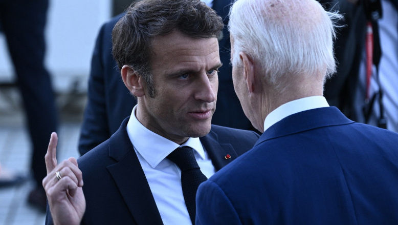 Macron a vorbit cu Biden despre strategia SUA în războiul din Ucraina