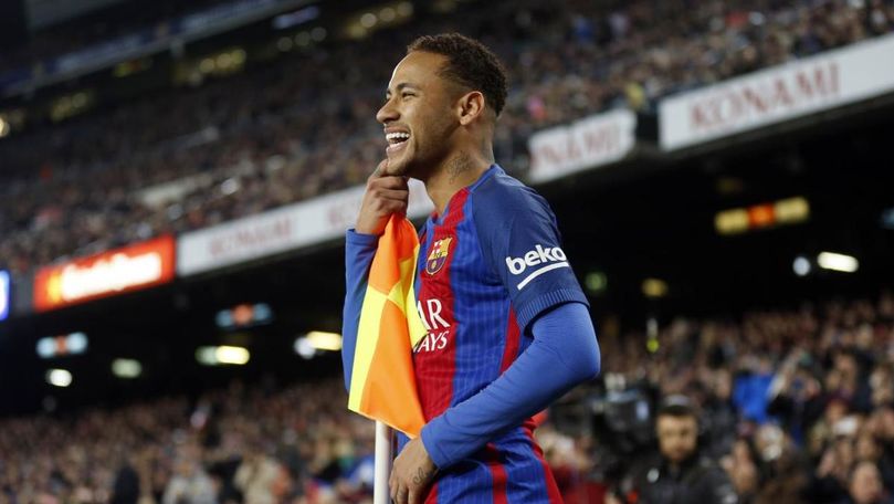 Atacantul Neymar a ajuns la un acord verbal cu FC Barcelona