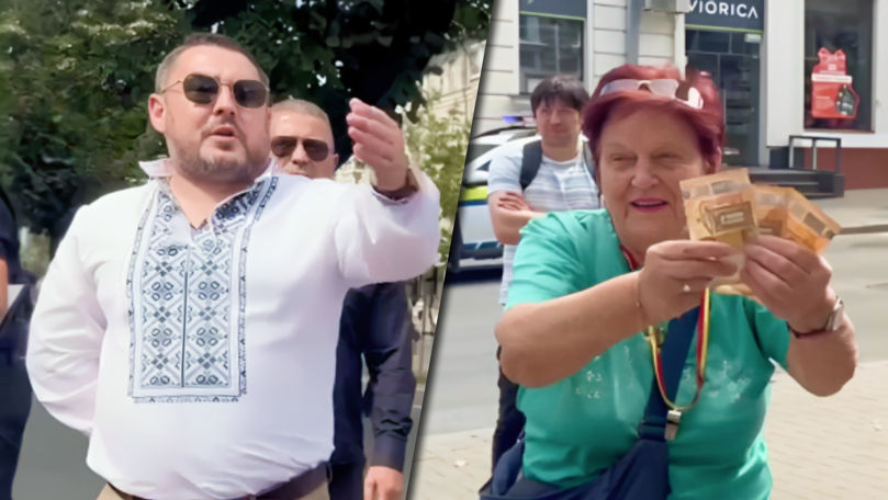 150 de euro de la Șor? Declarația surprinzătoare a unei femei la protest
