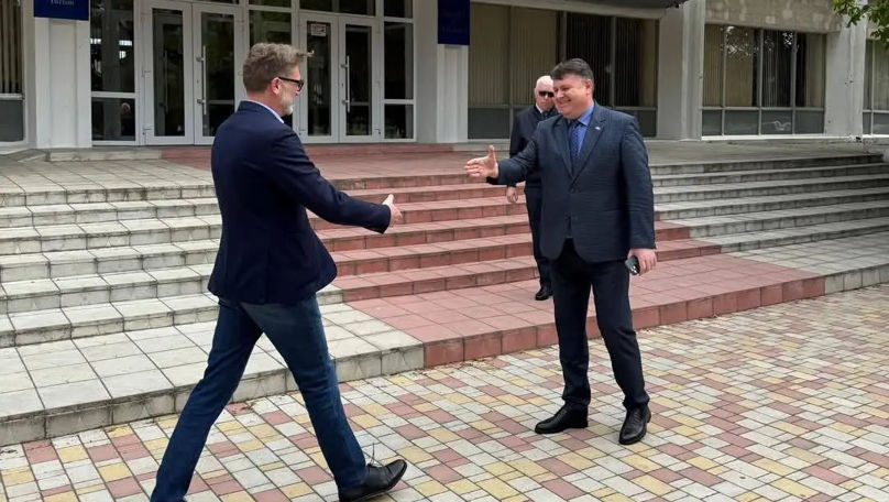 Ambasadorul României, în vizită de lucru la Soroca. Subiectele abordate