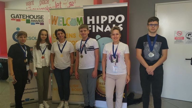 Elevi din Moldova, premiați la olimpiada internațională de limba engleză