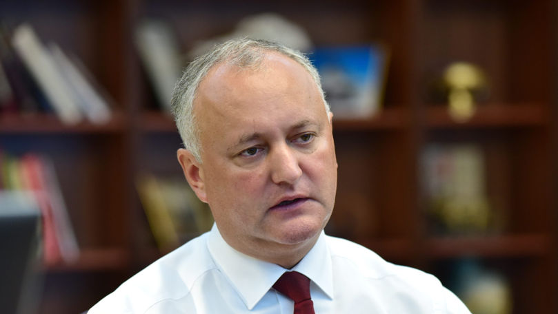 Додон призвал к принятию в Молдове "закона об иноагентах по примеру США.