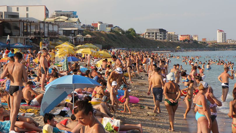 Litoralul românesc: Este cel mai aglomerat weekend din ultimii 10 ani