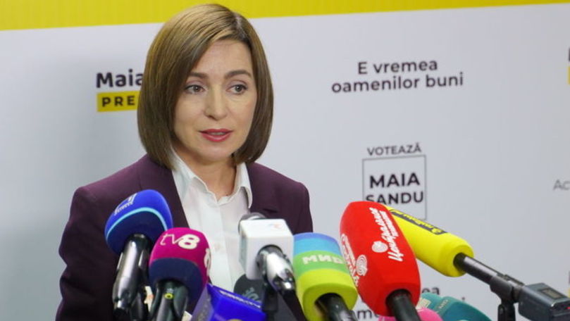 Президент Молдовы Майя Санду. 