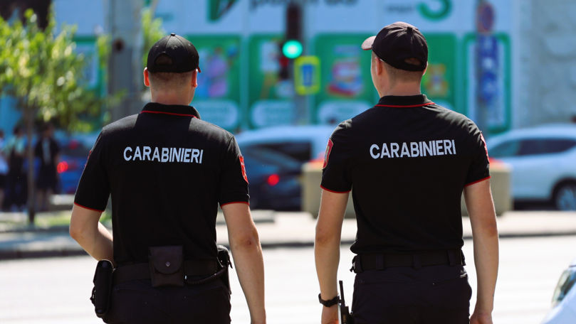 Carabinierii au intervenit pentru a opri un conflict violent în Capitală