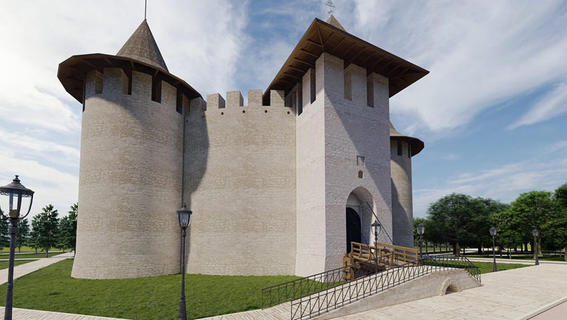 În Cetatea Soroca ar putea fi instalată o Hologramă 3D