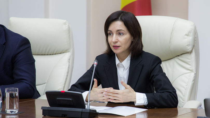 Maia Sandu: Trebuie să-i oprim pe cei care s-au obișnuit să fure