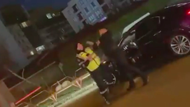 Noi detalii despre bătaia din Capitală dintre un polițist și un șofer