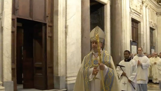 A patra poartă sfântă de la Roma a fost deschisă de Papa Francisc