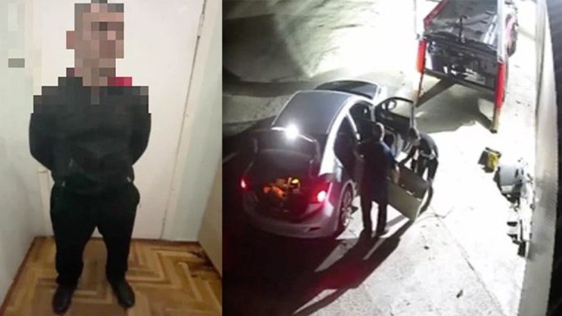 Cine sunt bărbații surprinși cum fură piese auto în sectorul Ciocana