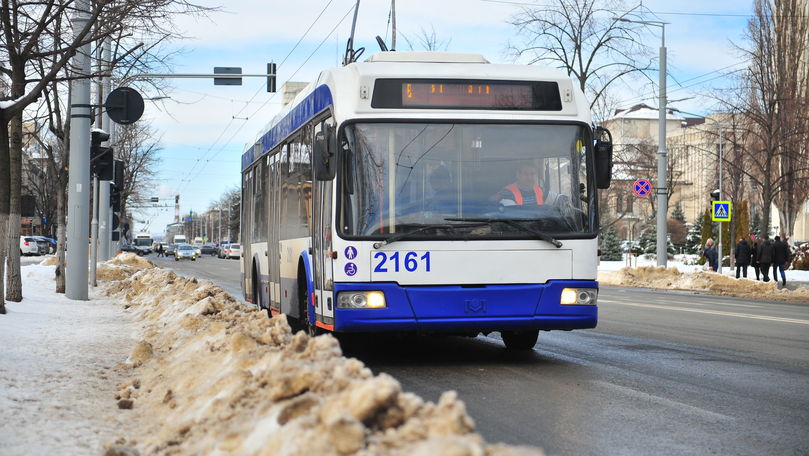 Locuitorii din Durlești vor putea în curând circula cu troleibuzul nr.35