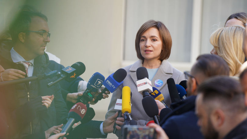 Maia Sandu nu va susține niciun candidat la alegerile din România