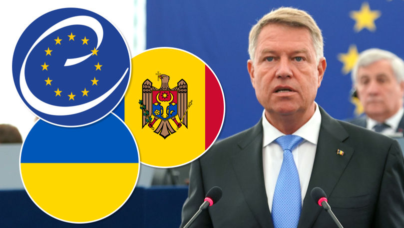 Iohannis susține lansarea negocierilor privind aderarea R. Moldova la UE