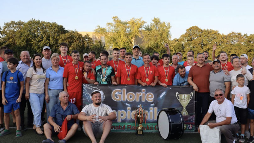 FC Prut Colibași a cucerit titlul și Cupa Raională la fotbal în Cahul