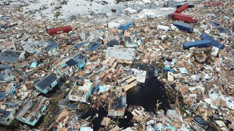 Imagini sfâşietoare: Ce a lăsat în urmă uraganul Dorian