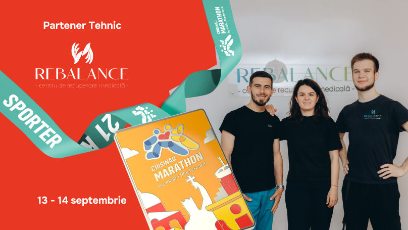 Rebalance: Partener oficial Chisinau Marathon by maib|Mastercard 2025 Ⓟ