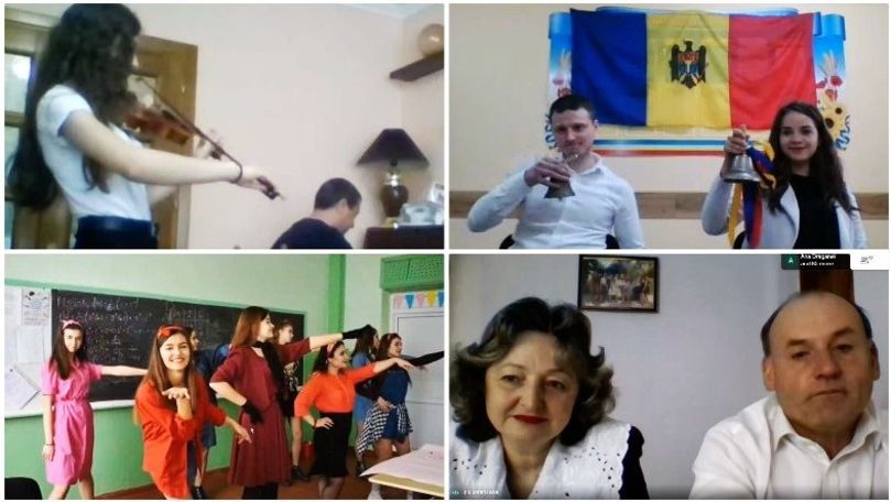 Careul de pe Google Meet: Cum au spus elevii adio anilor de școală