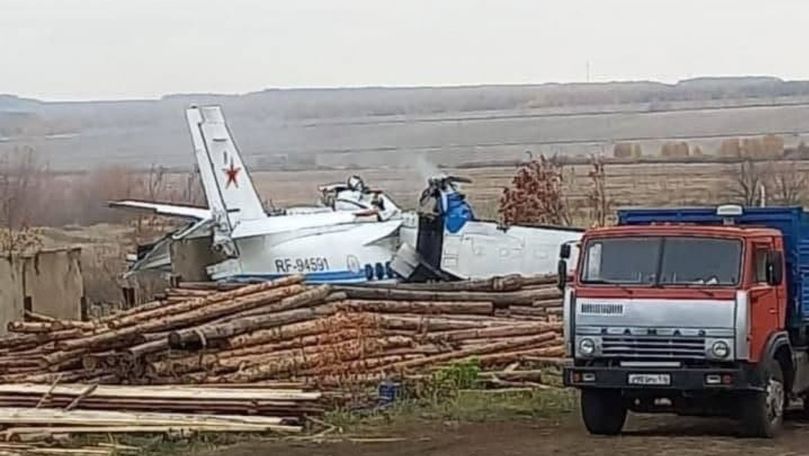 Momentul prăbuşirii avionului în Tatarstan, filmat: Sunt 16 morţi