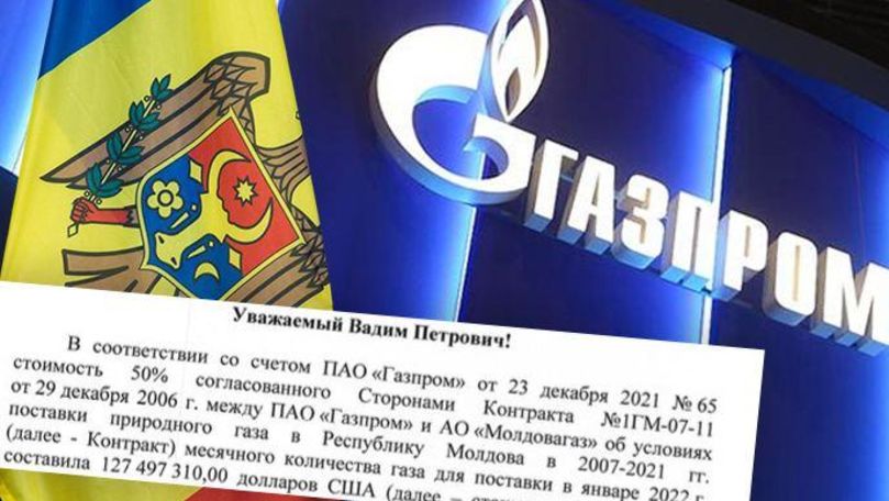 Criza gazelor: Scrisoarea prin care Gazprom șantajează R. Moldova