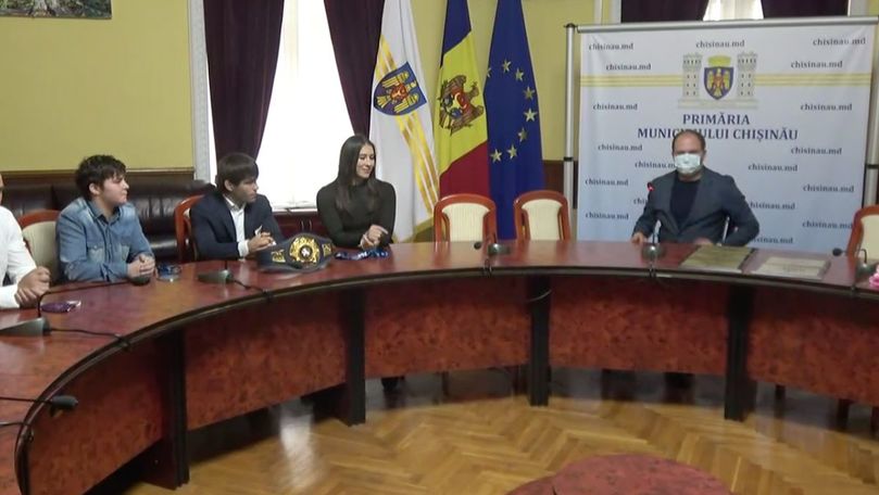 Campionii mondiali au fost premiați la Chișinău pentru succese