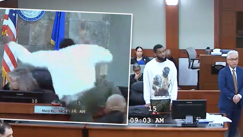 Как сообщается, судья и один из охранников получили травмы. Коллаж: Point.md