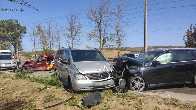 Cine s-ar face vinovat de accidentul mortal cu 4 mașini de la Ciocana