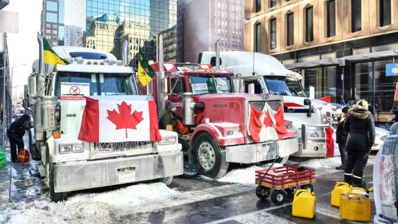 Protestul camionagiilor din Ottawa: Dosare penale și arestări
