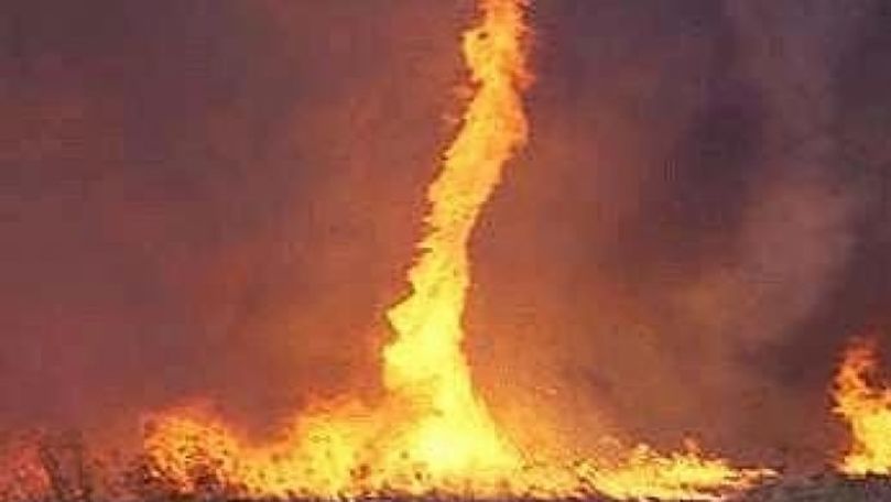 Revelion cu tornadă de foc în Olanda. Explicația fenomenului bizar