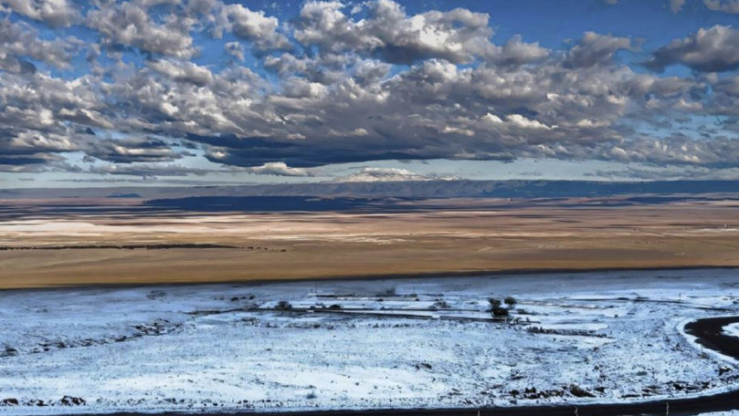 Fenomen rar: Cel mai arid deșert din lume, acoperit cu zăpadă