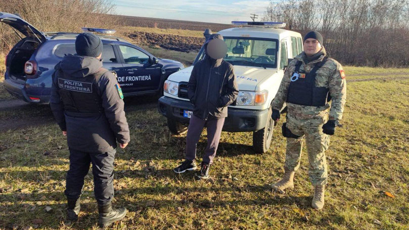 A traversat ilegal frontiera Moldovei: Un străin, prins de carabinieri