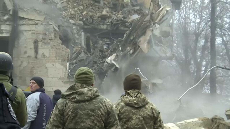 Rusia bombardează Ucraina cu câteva ore înainte de Revelion
