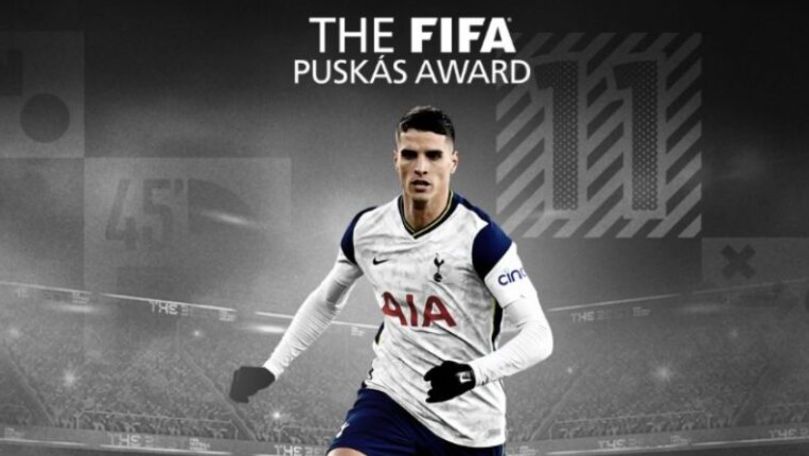 Erik Lamela a primit Trofeul Puskas pentru cel mai frumos gol al anului