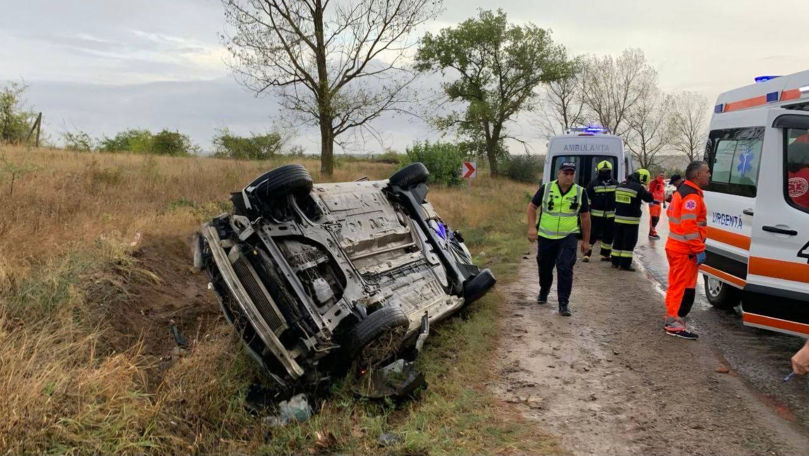 Accident tragic la Taraclia: Un bărbat și o femeie au murit pe loc