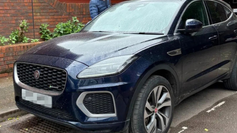 Un cuplu și-a furat înapoi Jaguarul după ce Poliția a refuzat să-l ajute
