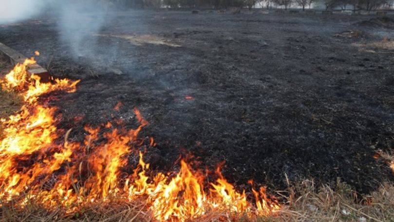 Alertă: Cod galben de pericol excepțional de incendii în toată țara