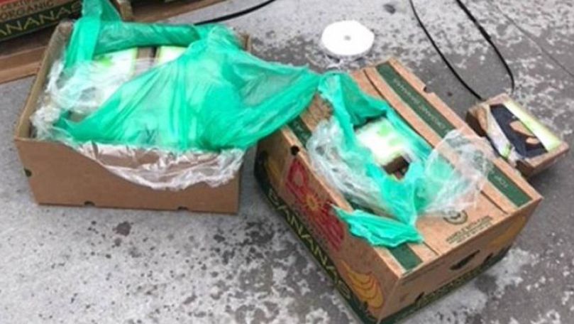 Hrana deţinuţilor: Zeci de kilograme de cocaină, în cutii de banane