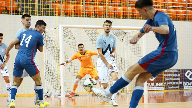 Înfrângere usturătoare pentru naționala de futsal U19 a Moldovei