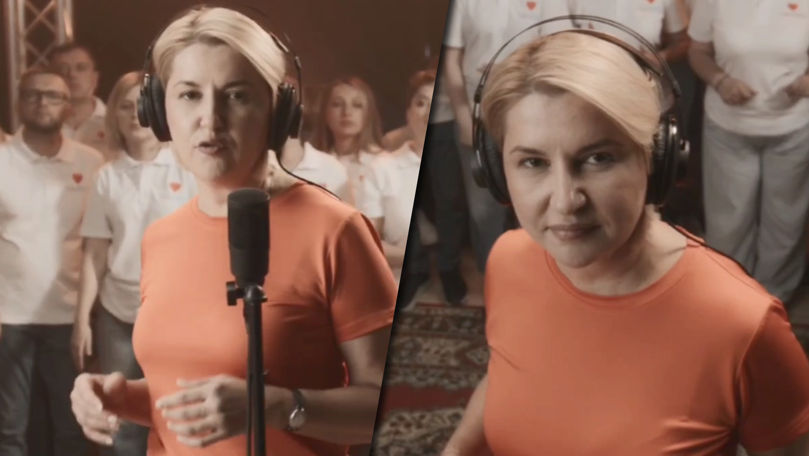 Dedicație muzicală pentru PAS din partea Irinei Vlah: Hai, la revedere