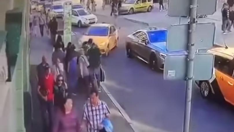 Ce pedeapsă va primi taximetristul care a intrat în mulțime la Moscova